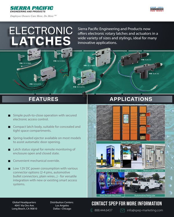 Electronic Latches brochure