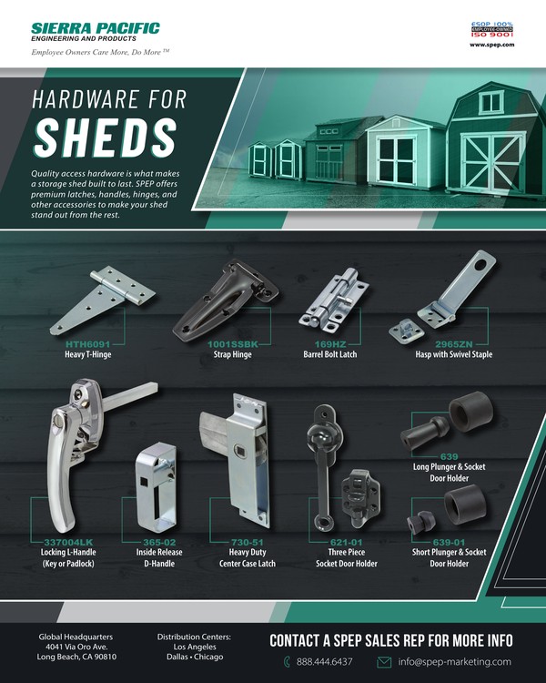 Sheds Hardware brochure