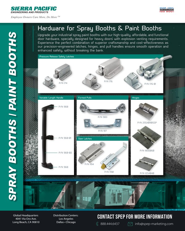 Spray Booths and Paint Booths brochure